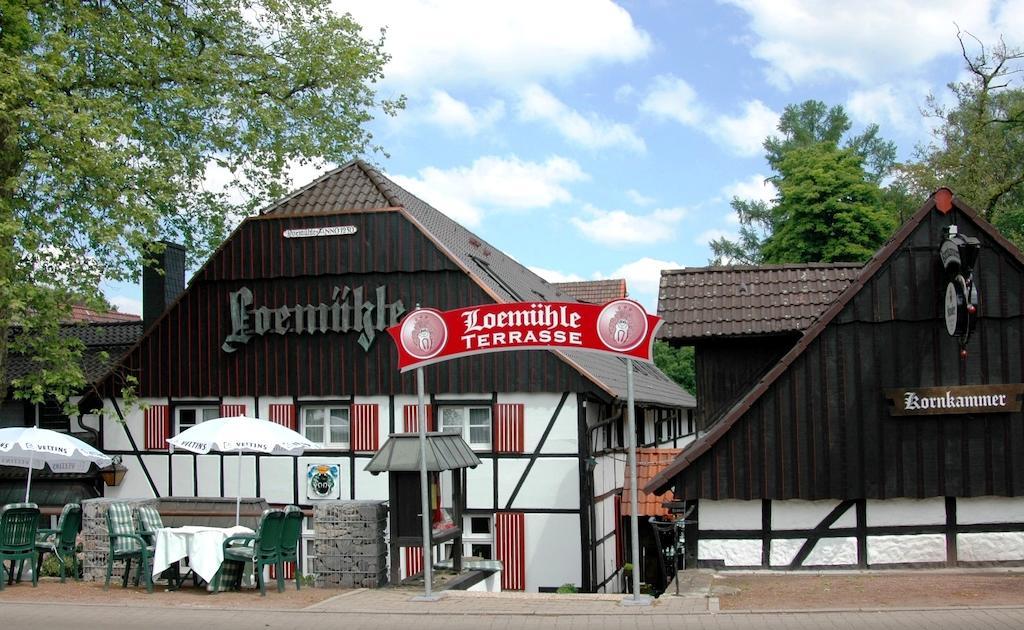 Hotel & Gastropark Loemuhle-Restaurant-Biergarten Марль Экстерьер фото